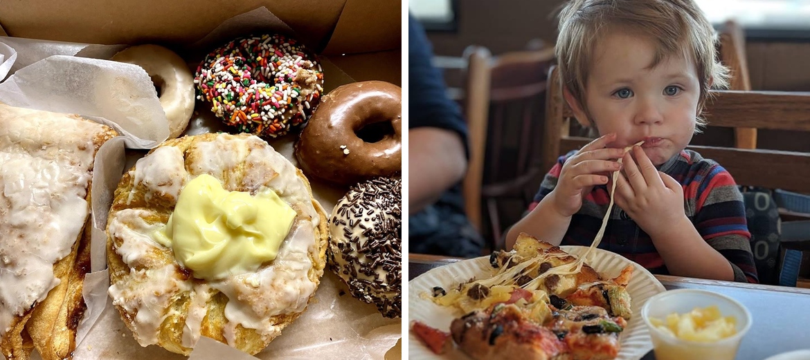 Pastries & Pizza Menu