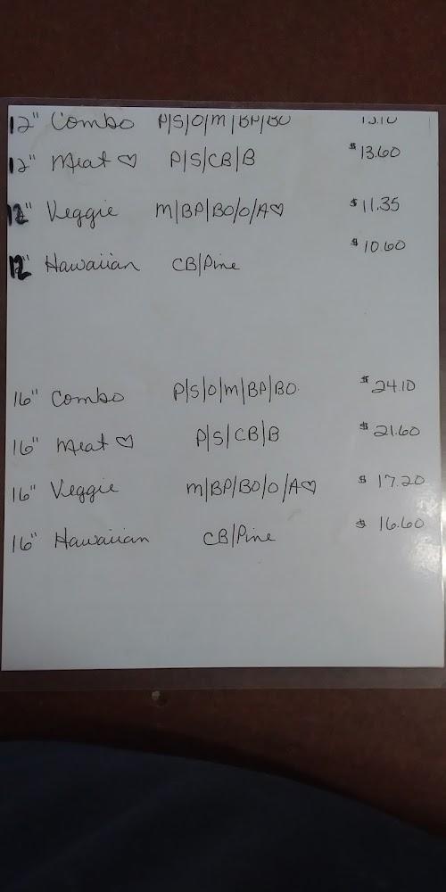 Pastries & Pizza Menu image 3
